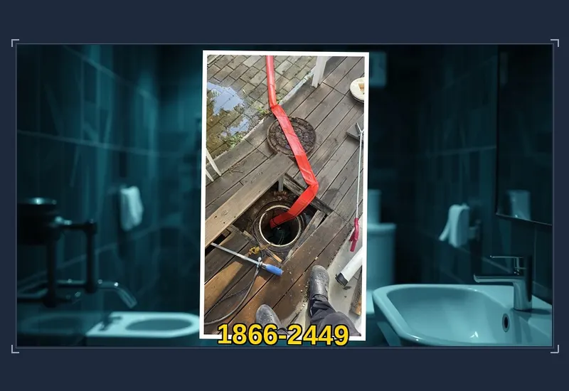 반포동 플렉스 샤프트 관로 이물질 분쇄 현장 시공 사진
