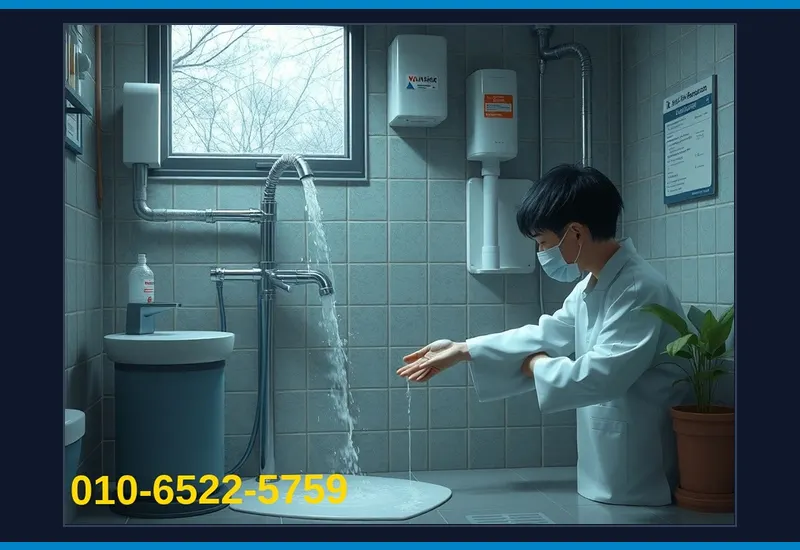 면목동 플렉스 샤프트 관로 이물질 분쇄 현장 시공 사진