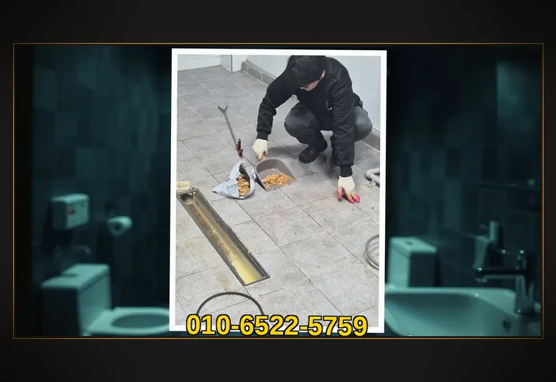 강남구동 첨단 배관 내시경 정밀 탐지 현장 시공 사진