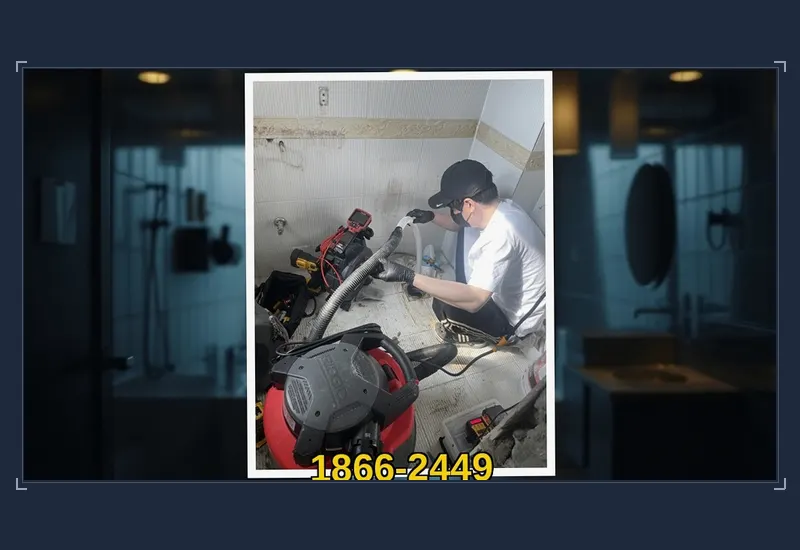 명동 식당 그리스트랩 침전물 정화 현장 시공 사진