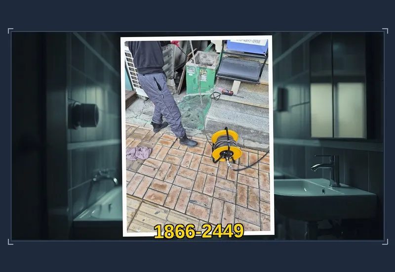 미추홀 주안동 욕실 바닥 유가 트랩 석회 통수 현장 시공 사진