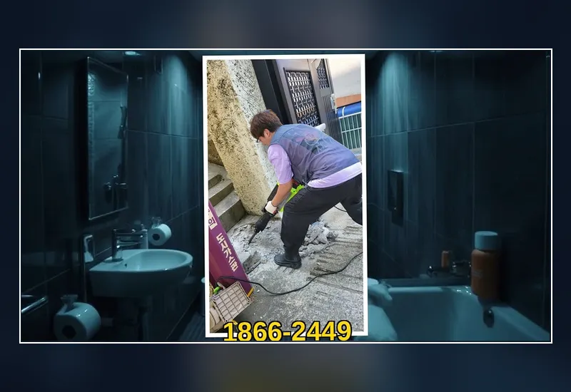 안양 충훈동 아파트 공용 입상관 고압 세정 현장 시공 사진