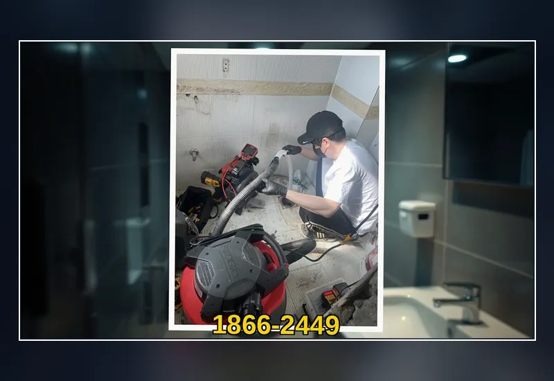 야탑동 화장실 변기 오수관 정밀 통수 현장 시공 사진