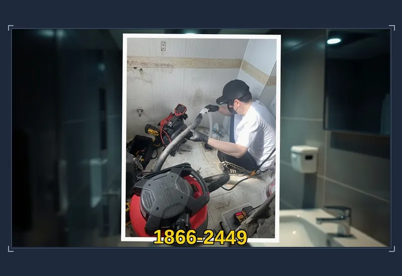 명동 플렉스 샤프트 관로 이물질 분쇄 현장 시공 사진