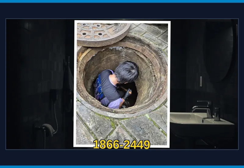 안산 와동 화장실 변기 오수관 정밀 통수 현장 시공 사진