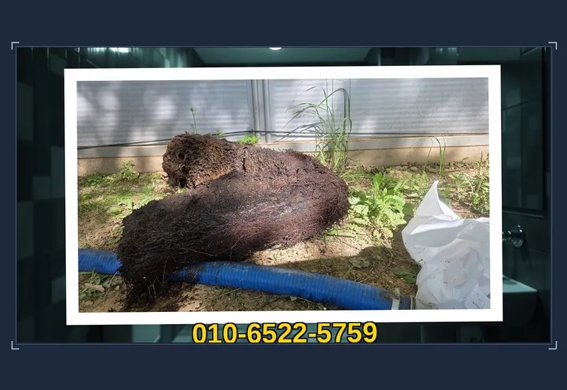 미추홀 학익동 초고압 세척 배관 스케일링 현장 시공 사진
