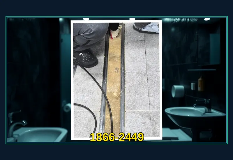 강화 길상면 욕실 바닥 유가 트랩 석회 통수 현장 시공 사진