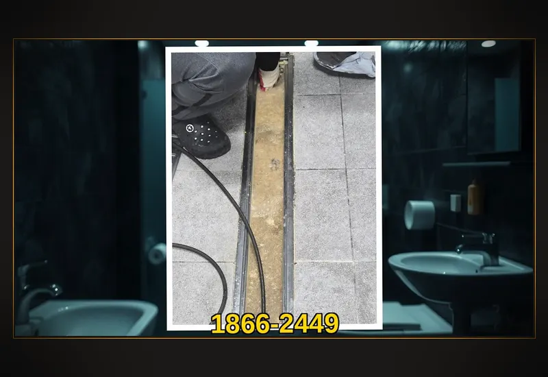 강북동 플렉스 샤프트 관로 이물질 분쇄 현장 시공 사진