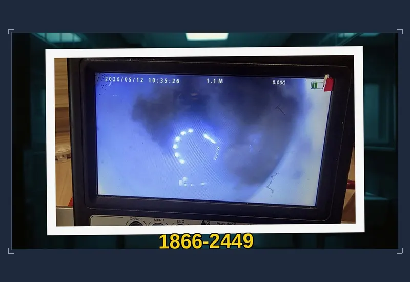 자양동 플렉스 샤프트 관로 이물질 분쇄 현장 시공 사진