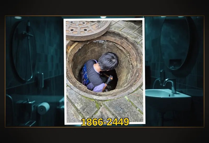 검단동 플렉스 샤프트 관로 이물질 분쇄 현장 시공 사진