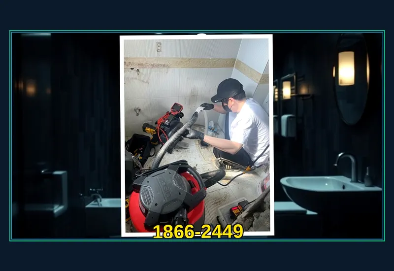 개포구동 싱크대 하부 배관 유지방 분쇄 현장 시공 사진