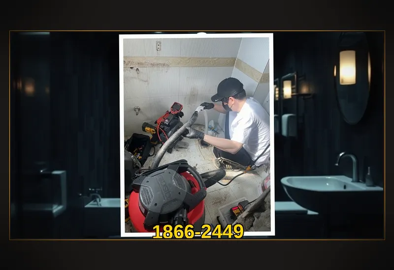 면목 면목동 플렉스 샤프트 관로 이물질 분쇄 현장 시공 사진