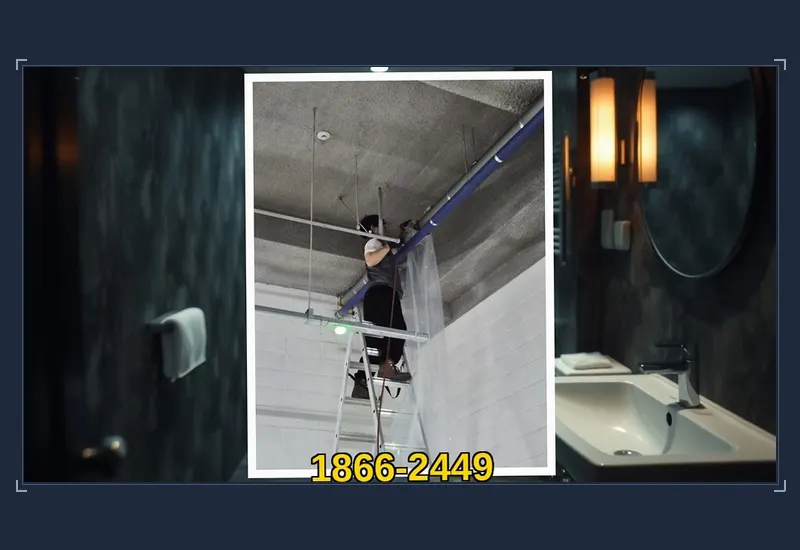 가산 가산동 싱크대 하부 배관 유지방 분쇄 현장 시공 사진