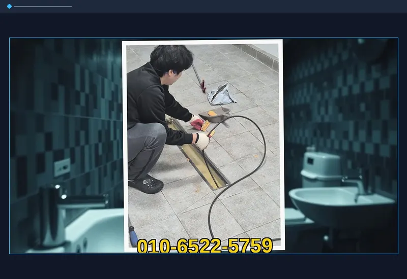 가좌 가좌동 외부 우수관 맨홀 슬러지 준설 현장 시공 사진