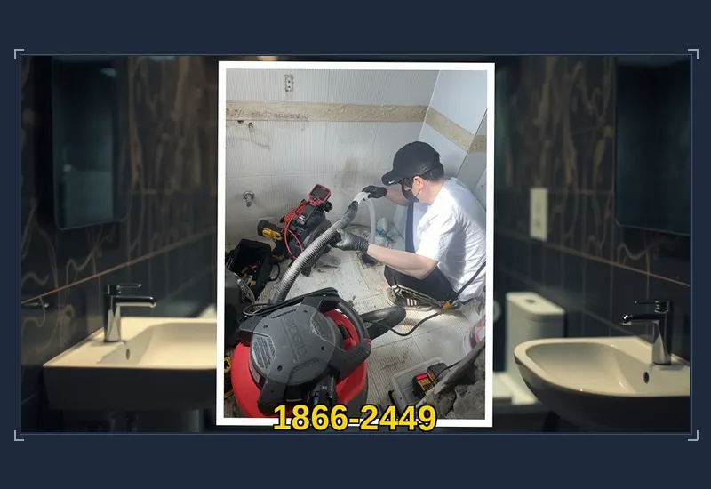 가락동 화장실 변기 오수관 정밀 통수 현장 시공 사진