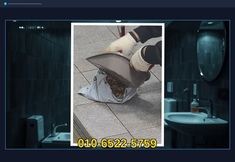 면목 면목동 첨단 배관 내시경 정밀 탐지 현장 시공 사진