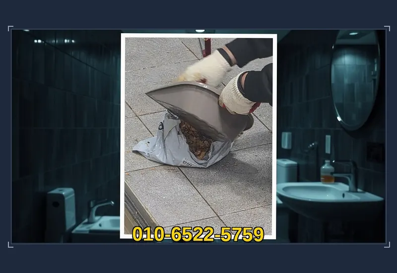 종로 혜화동 초고압 세척 배관 스케일링 현장 시공 사진
